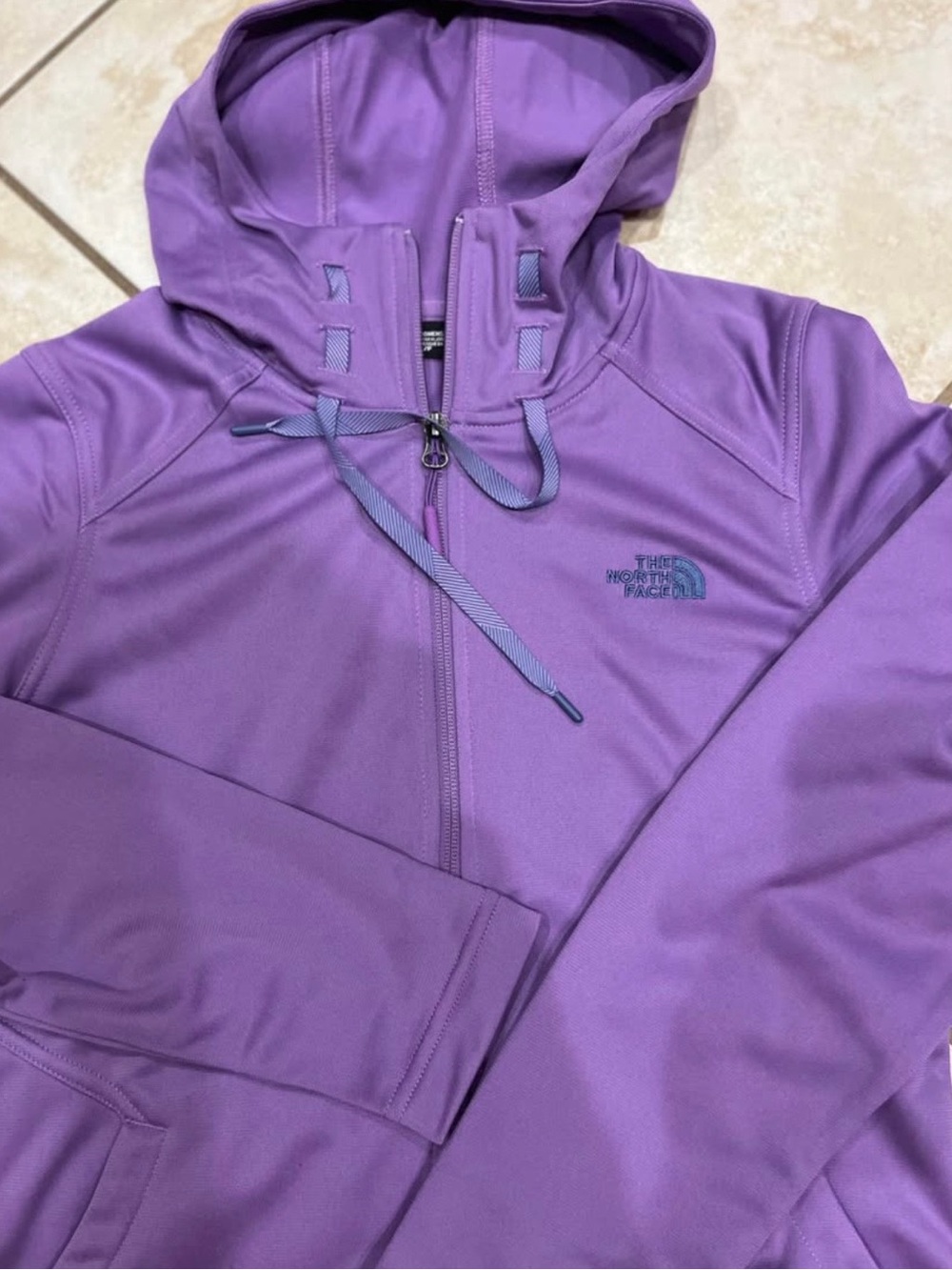 The North Face Women's Lavender Purple Hooded Utility Jacket